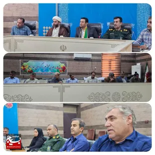 برگزاری جلسه با موضوع اقامه نماز جماعت در ادارات، مدارس و هماهنگی راهپیمایی ۱۳ آبان