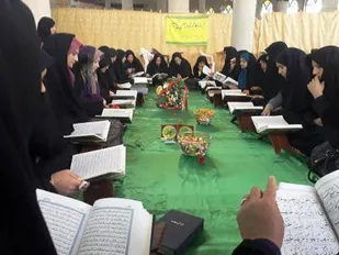 ختم و تفسیر سوره انعام در شلمزار