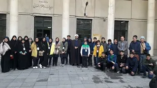 تبریک مسئول بسیج دانش آموزی سپاه عاشورا به برگزیدگان لیک علمی پایا