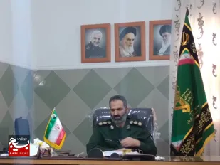 پیام تبریك فرمانده ناحیه مقاومت بسیج سپاه شهرستان جیرفت به مناسبت فرا رسیدن هفته دفاع