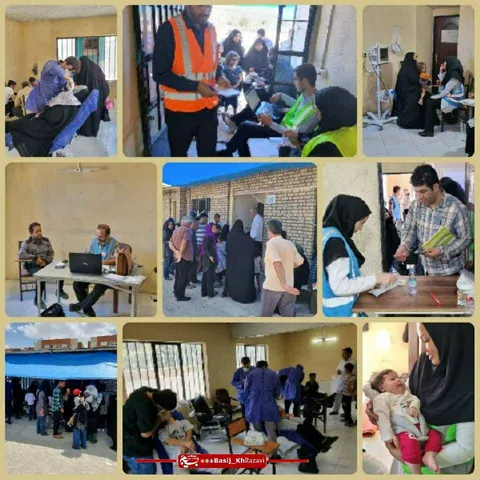 ارائه رایگان خدمات ویژه دندانپزشکی و درمانی پایگاه بسیج بیمارستان فوق تخصصی رضوی