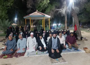 شکوه سجده در فضای باز/تجلی ارادت خرمشهری&zwnj;ها به فریضه الهی