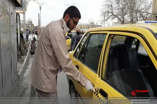 ضدعفونی سطح شهر همدان به&zwnj;همت قرارگاه جهادی شهید &laquo;احمدی روشن&raquo;