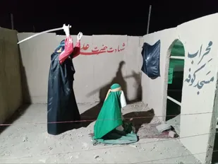 بزرگترین نمایشگاه وقایع کربلا در ملارد