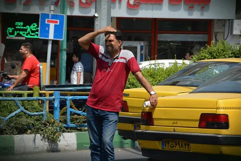 شدت گرما در پایتخت!