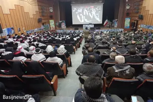 گردهمایی بسیجیان شهرستان رزن