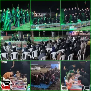 برگزاری سوگواره سه&zwnj;ساله های حسینی ویژه برنامه فرهنگی دیارعلویان در ساحل سیترا نوشهر