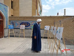 برپایی نمایشگاه عکس خبری و دستاوردهای بسیج دانشجویی در شیروان