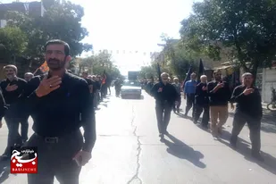 عزاداری سالروز شهادت امام رضا (ع) در تویسرکان برگزار شد