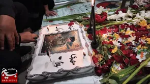تولد شهید مهدی دوستی در گلزار شهدای تبریز