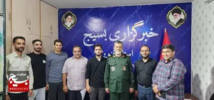 دیدار صمیمی فرمانده سپاه صاحب&zwnj;الامر (عج) استان قزوین با اصحاب رسانه