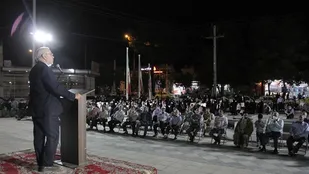 اجتماع بصیرت افزایی مردم دولت آباد برخوار در آستانه انتخابات
