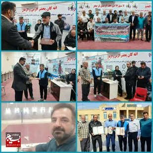 مسابقات چهارجانبه تیراندازی با تفنگ و تپانچه بادی خوزستان برگزار شد
