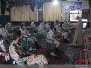 افتتاحیه دوره تربیت و تعالی سربازان در سپاه شهرستان مانه وسملقان