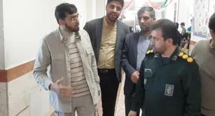 ایستگاه سلامت گروه جهادی پزشکی در شهرک آژینه پیشوا