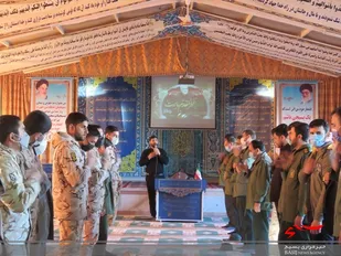 برگزاری مراسم ایام فاطمیه در سپاه درگز
