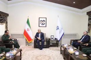 دیدارفرمانده سپاه قدس گیلان با استاندار استان گیلان