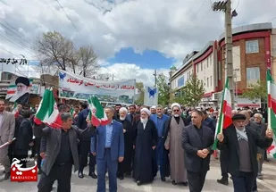 حماسه کرمانشاهی&zwnj;ها در راهپیمایی روز قدس