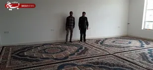 اهدا ۴ تخته فرش به خانواده نیازمند