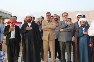 آیین افتتاح منازل زلزله زدگان در روستای تپه عظيم سر پل ذهاب