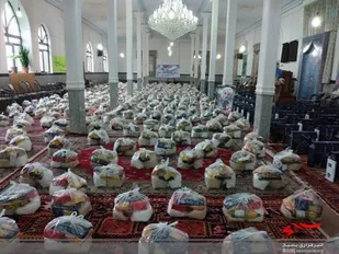 توزیع 670 بسته معیشتی در مرحله دوم رزمایش مومنانه بسیج