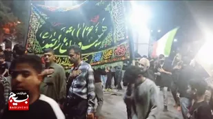 شبی آکنده از عشق و ارادت؛ زاهدانی&zwnj;ها در سوگ علمدار کربلا عزاداری کردند