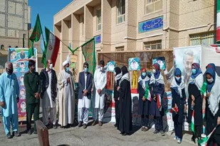 نواخته شدن زنگ استکبارستیزی در ایرانشهر