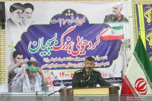 همایش بزرگ بسیجیان شهرستان تنگستان برگزارشد