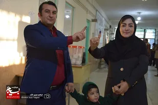 انتخابات در یاسوج به روایت تصاویر