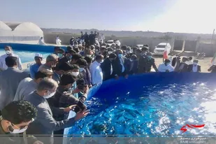 بزرگترین مزرعه پرورش ماهی استان در شهرستان سیب و سوران ساخته می شود