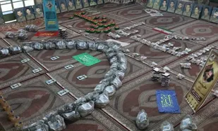 توزیع ارزاق ویژه شب یلدا توسط جهادگران مسجد جامع رجایی شهر کرج