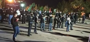 عزاداری حسینی در لشکر ۵۸ تکاور ذوالفقار شاهرود+ تصاویر