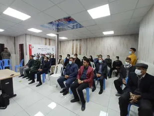 افتتاح درمانگاه بسیجیان شهرستان سرپل ذهاب