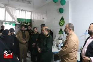فرمانده سپاه استان البرز از کارگاه&zwnj;های تولیدی فردیس بازدید کرد+تصاویر