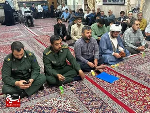 با مشارکت حداکثری در انتخابات، سرنوشت کشورمان را به دست خود رقم می زنیم+عکس