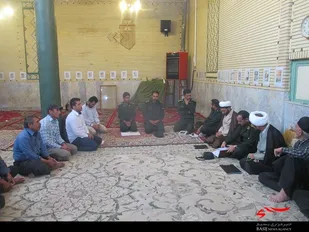 بازدید از پایگاه بسیج روستای کمیتک
