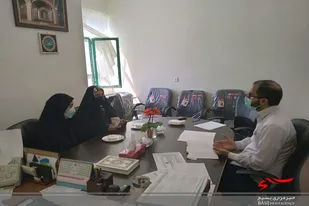 جلسه توجیهی فرمانده واحد مقاومت بسیج دبیرستان آسیه سرخه برگزار شد