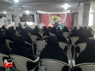 اجتماع پرشور رهروان زینبی در شوش برگزار شد
