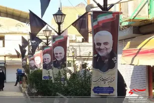 فضاسازی اصناف و بازار همدان در سالگرد شهادت سردار دلها