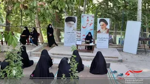 برگزاری اردوی دانش آموزان بسیجی سامان