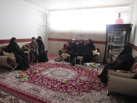 دیدار با بسیجی فعال پایگاه حضرت زینب(س) شهرستان تفت