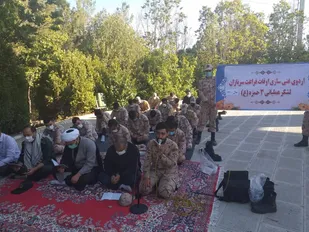تجدید میثاق سربازان لشکر۳ با شهدای گمنام ارومیه