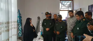 افتتاح یک کارگاه خیاطی در روستا جوزک