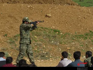 اردوی عملی آمادگی دفاعی مدارس شهرستان فریدونشهر برگزار شد