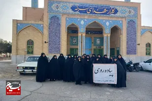 پیاده روی بسیجیان سرخه در بزرگداشت فجر انقلاب