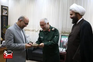 دیدار مسئولان سپاه انصارالرضا(علیه&zwnj;السلام) با فرماندار شهرستان بیرجند