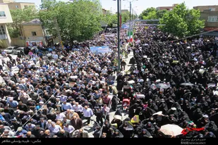 خروش مردم انقلابی همدان در حمایت از مردم مظلوم فلسطین