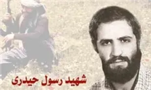 &laquo;رسول حیدری&raquo; شهید شاخص استان همدان در سال 95