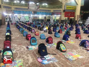 توزیع ۹۰۰ بسته لوازم&zwnj;التحریر در طرح &laquo;مهر تحصیلی&raquo; اوقاف مرکزی
