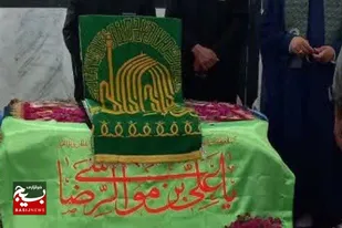 استقبال پرشور مردم روستای دهوک از خدام امام رضا (ع)